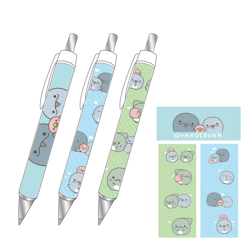 【親子イルカ】ボールペン【2月中旬発送】