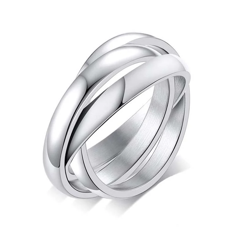 Bague Anti-Stress Anneaux Entrelacés