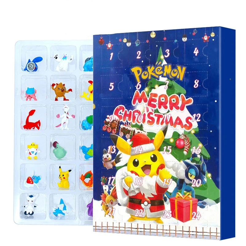 Calendario dell'Avvento di Pikachu Pokemon Merry Christmas