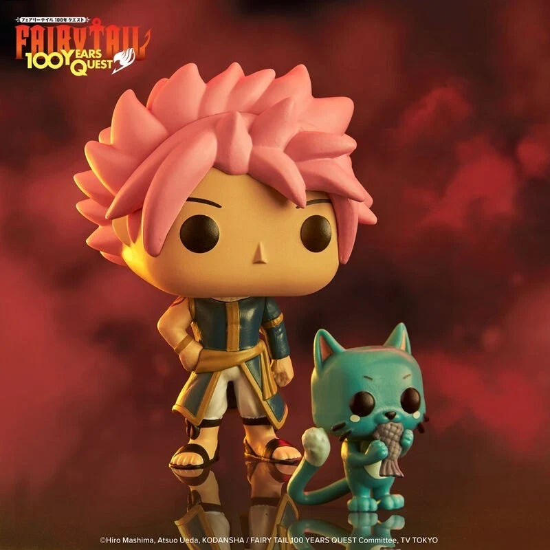 Funko POP! & Buddy: Fairy Tail 100 Years Quest - Natsu & Happy -2285