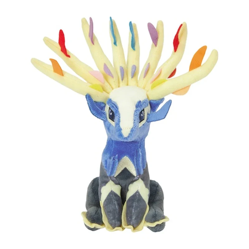 Grande peluche del Pokemon Xerneas (circa 12 cm)
