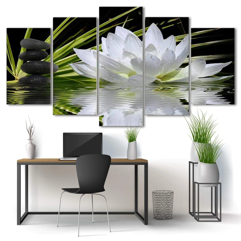 Tableau Zen Fleur de Lotus