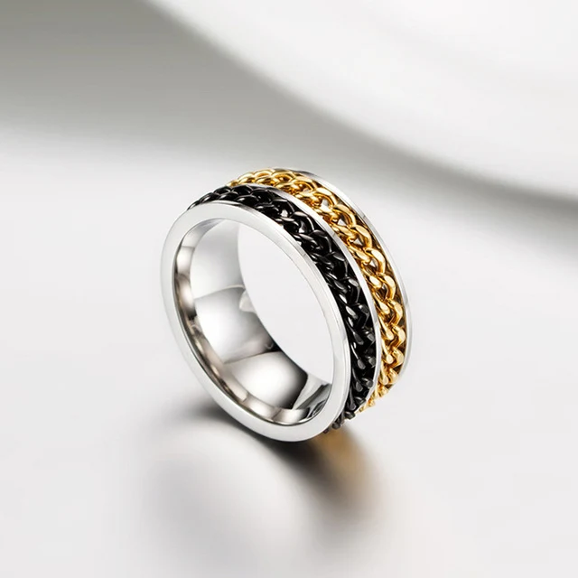 Bague Anti-Stress Acier Anti-Stress