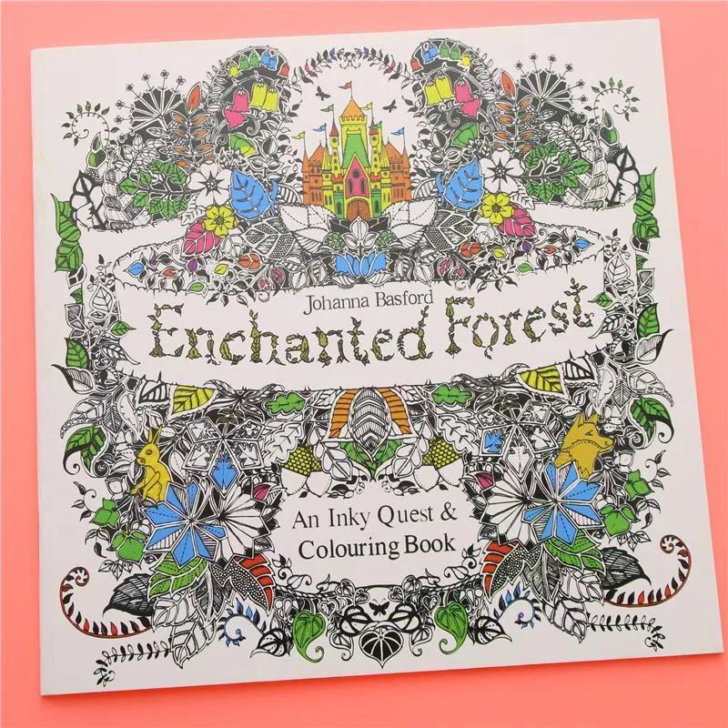 Coloriage Anti-Stress Forêt Enchantée