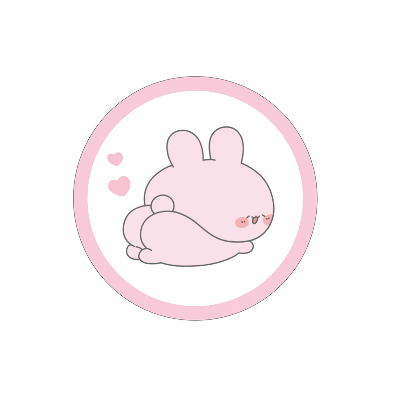 【あさみみちゃん】珪藻土コースター（おしり）【12月中旬発送】