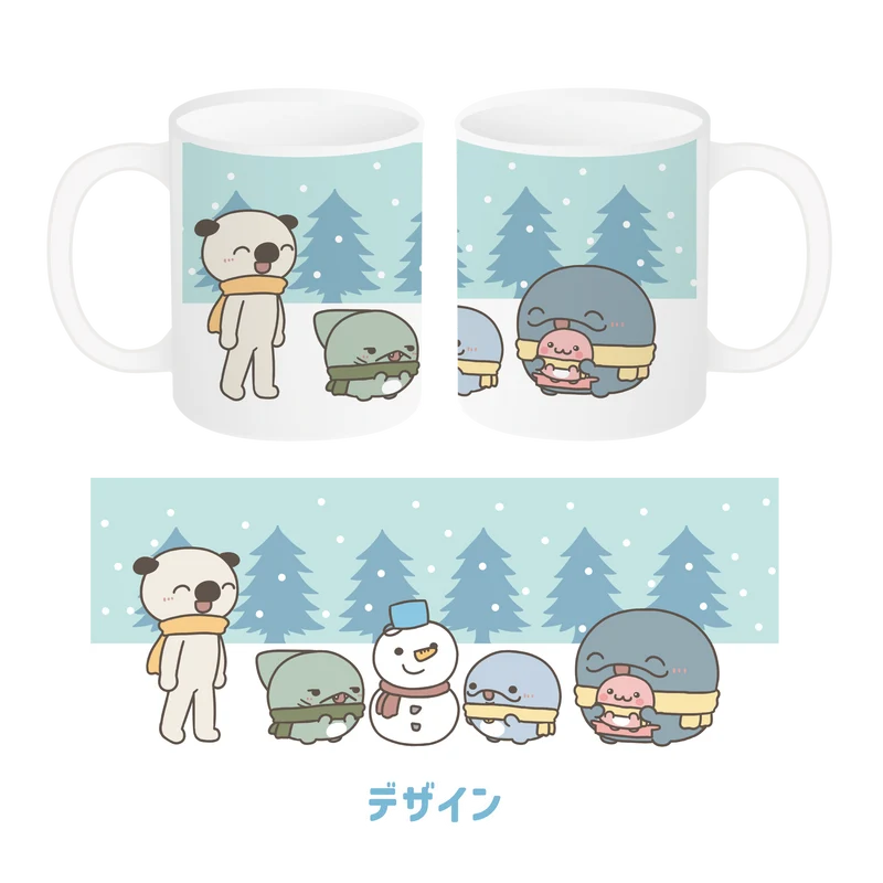 【親子イルカ】マグカップ【12月中旬発送】
