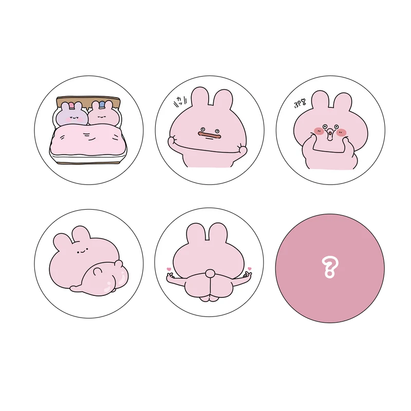 【あさみみちゃん】シークレットあり♪ランダム缶バッジコンプリートセット（全6種）【11月中旬発送】