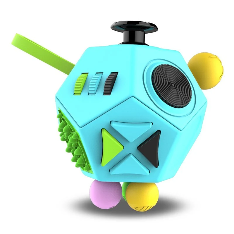 Fidget Cube Anti-Stress Cube Anti-Stress 12 Faces