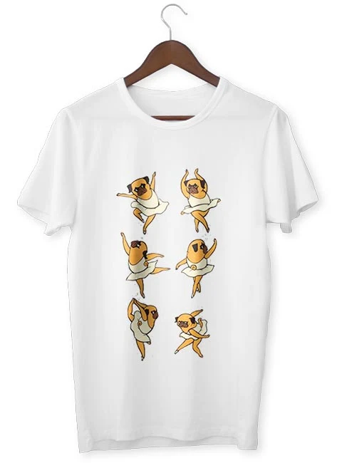 T-Shirt Zen Chien danse Classique
