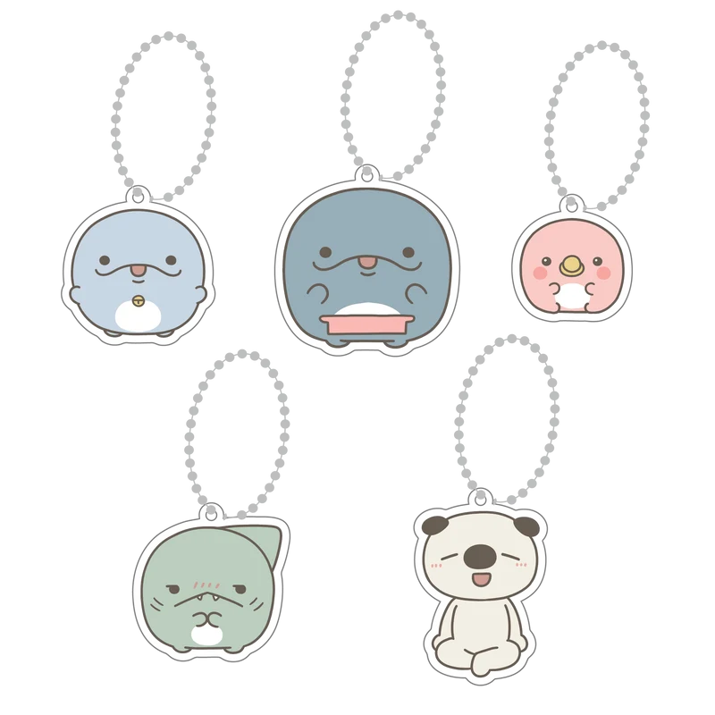 【親子イルカ】各キャラアクキー全員セット（全5種）【11月中旬発送】