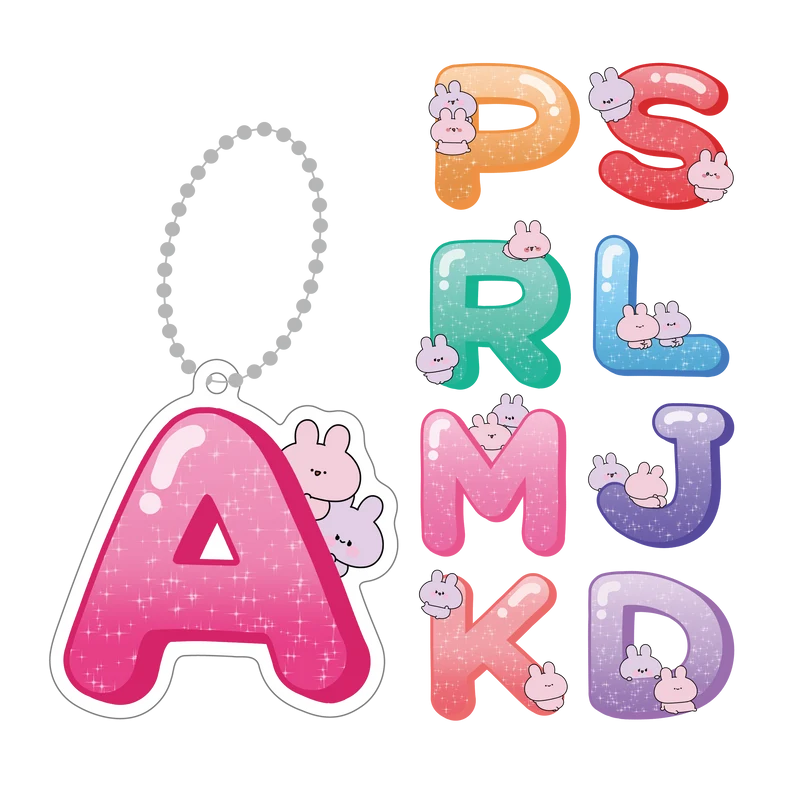 【あさみみちゃん】ASAMIMI ALPHABET♡アクキー【10月中旬発送】