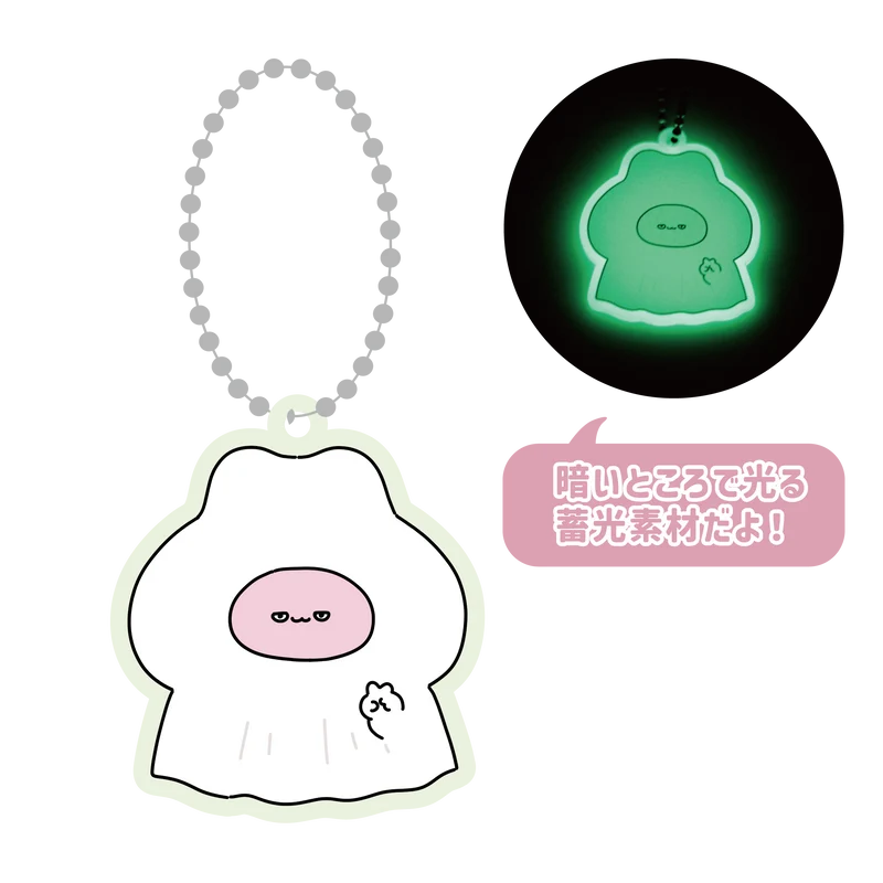 【あさみみちゃん】おばけあさみみの蓄光アクキー【10月中旬発送】