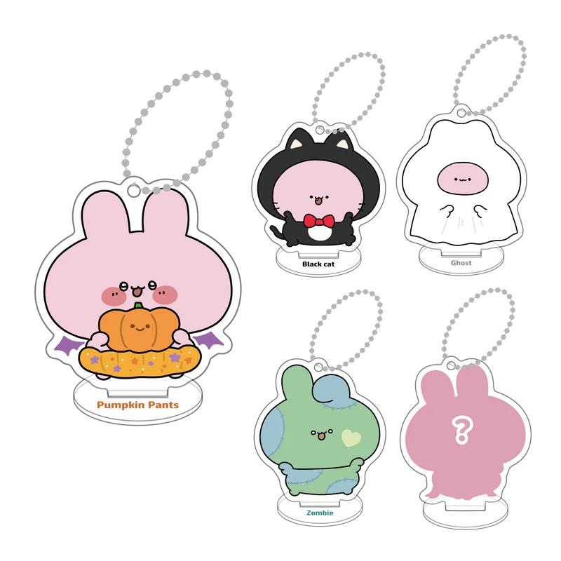 【あさみみちゃん】シークレットあり♪ランダムハロウィンアクスタキーホルダー（全5種）【10月中旬発送】