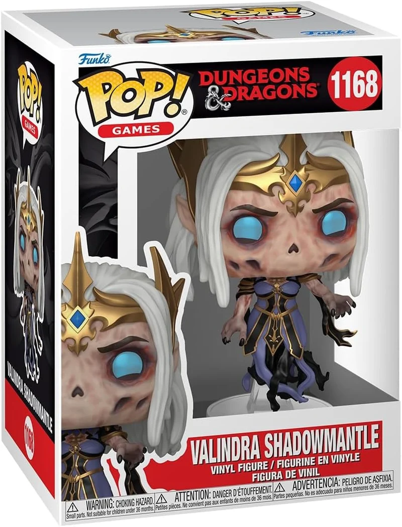 Funko POP! Games: Dungeons and Dragons -Valindra Shadowmantle-1168