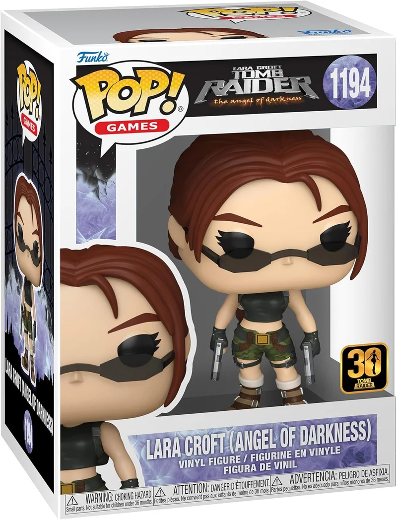 Funko Pop! Games: Tomb Raider - Lara Croft - The Angel of Darkness -1194