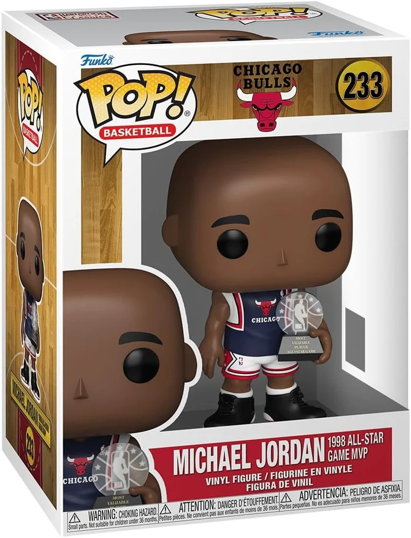 Funko POP! NBA: Chicago Bulls - Michael Jordan - 1998 All Star Game MVP -233