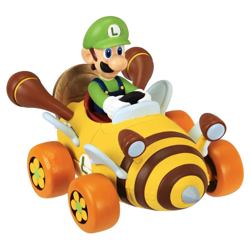 Nintendo Super Mario Macchinine Coin Racers - Luigi