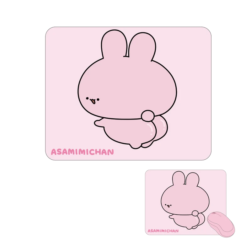 【あさみみちゃん】ぷりぷりおしりのマウスパッド【9月下旬発送】