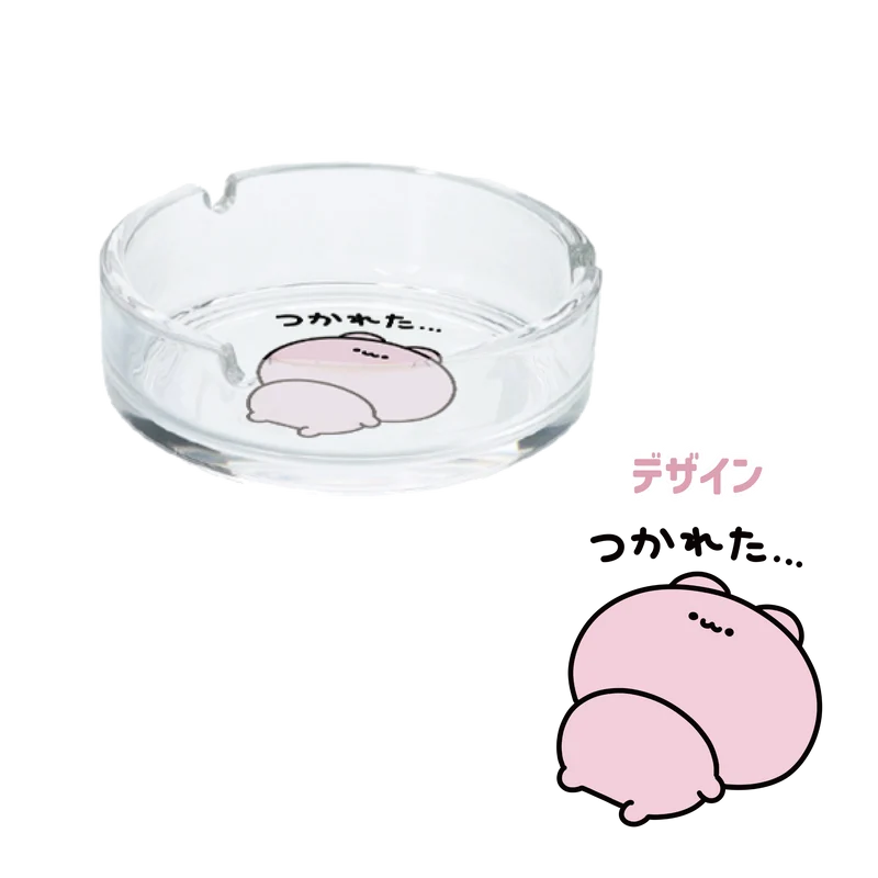 【あさみみちゃん】つかれた時のガラス灰皿