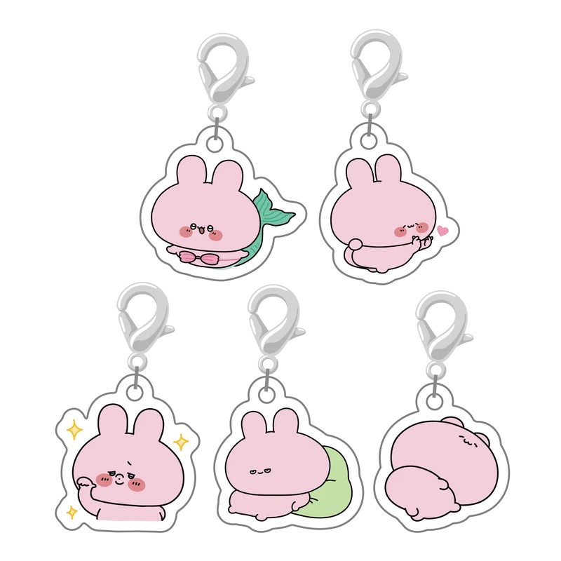 【あさみみちゃん】ランダムミニアクリルチャームコンプリートセット（全5種）【9月下旬発送】