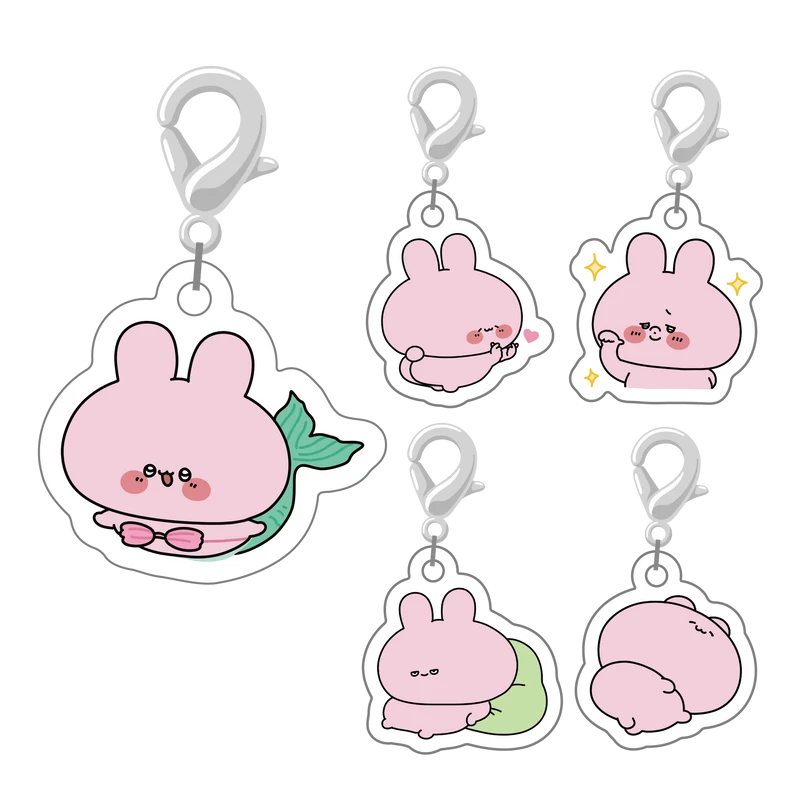 【あさみみちゃん】ランダムミニアクリルチャーム（全5種）【9月下旬発送】