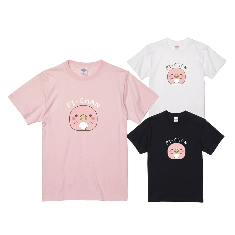 【親子イルカ】ピーちゃんプリントTシャツ【9月下旬発送】