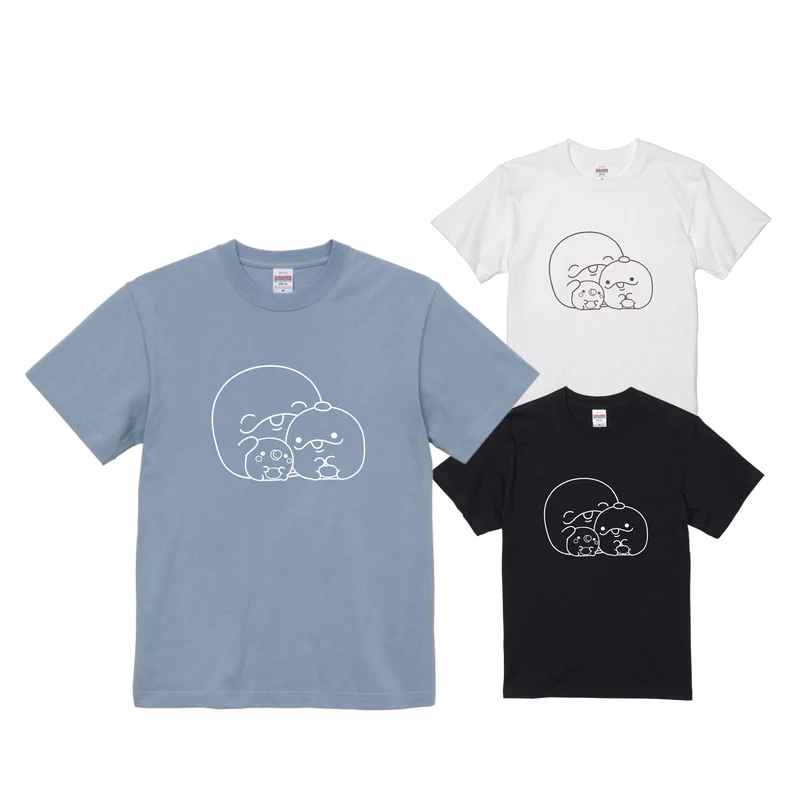 【親子イルカ】ベーシックTシャツ【9月下旬発送】