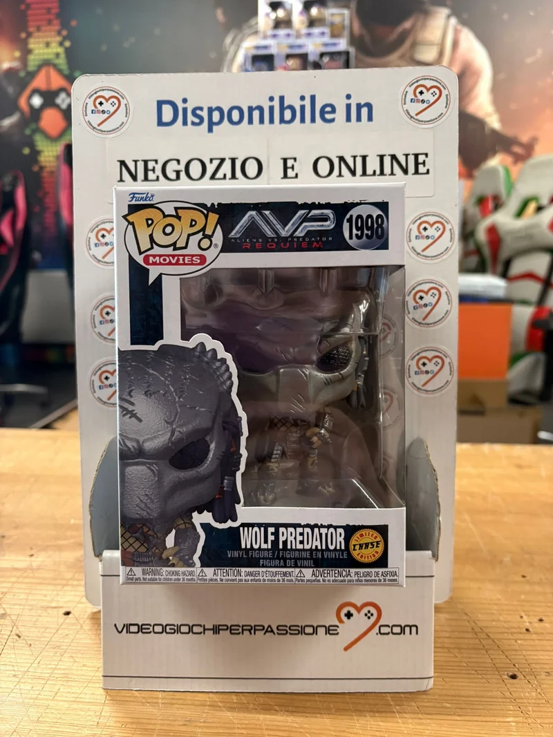 Funko POP! Movies: Aliens vs. Predator Requiem - Wolf Predator - chance-1998