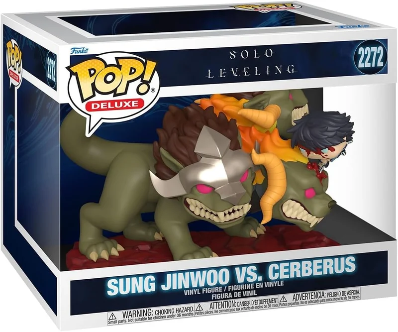 Funko Pop! Deluxe: Solo Leveling - Sung Jinwoo vs. Cerberus -2272