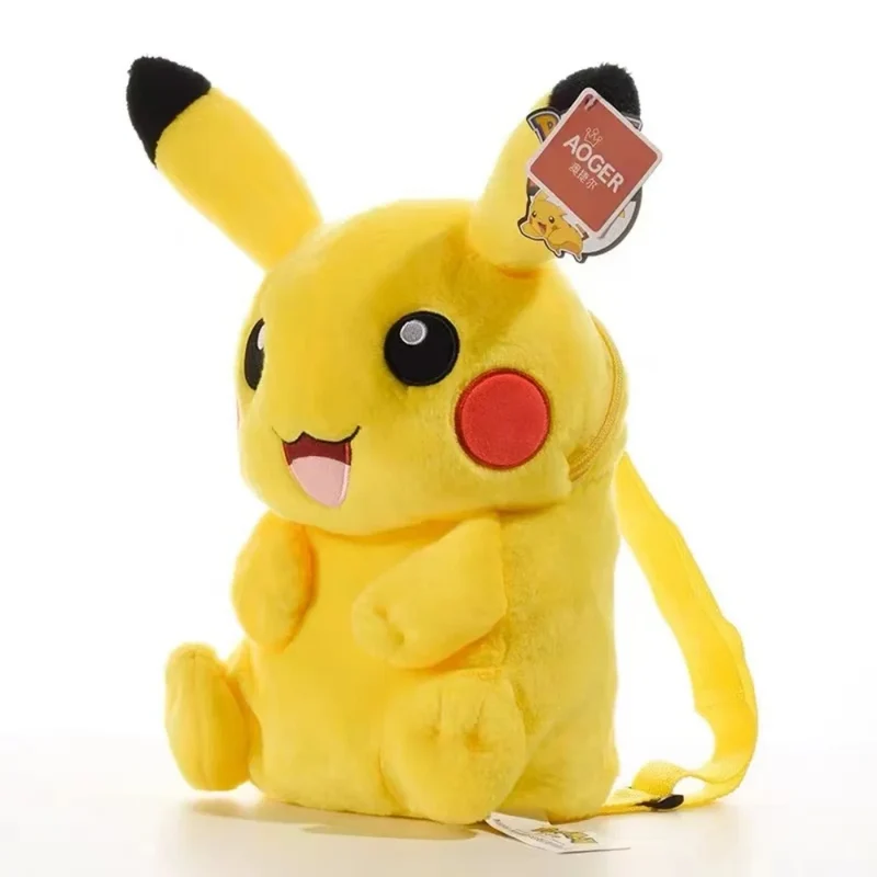 Zaino di peluche Pokemon Pikachu (circa 35 cm)