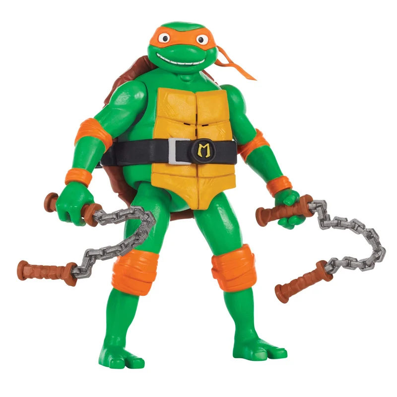 Tartarughe Ninja - Turtles Action Figure Deluxe Ninja Shouts Michelangelo