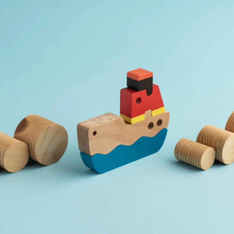 PUZZLE SHIP CARGO - Gioco incastro legno
