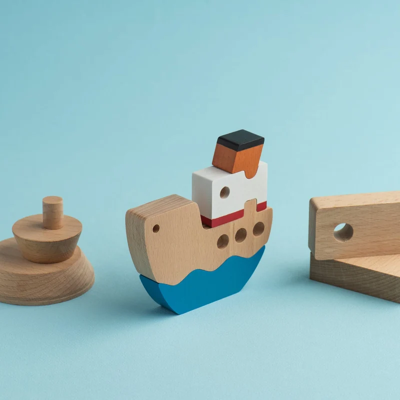 PUZZLE SHIP FERRY - Gioco incastro legno