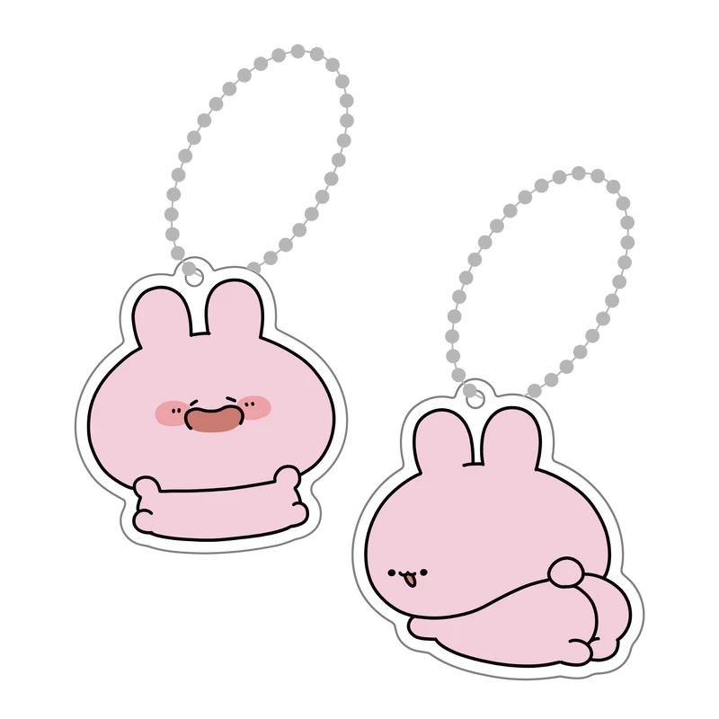 【あさみみちゃん】アクキー（おしり・にっこり）【7月中旬発送】