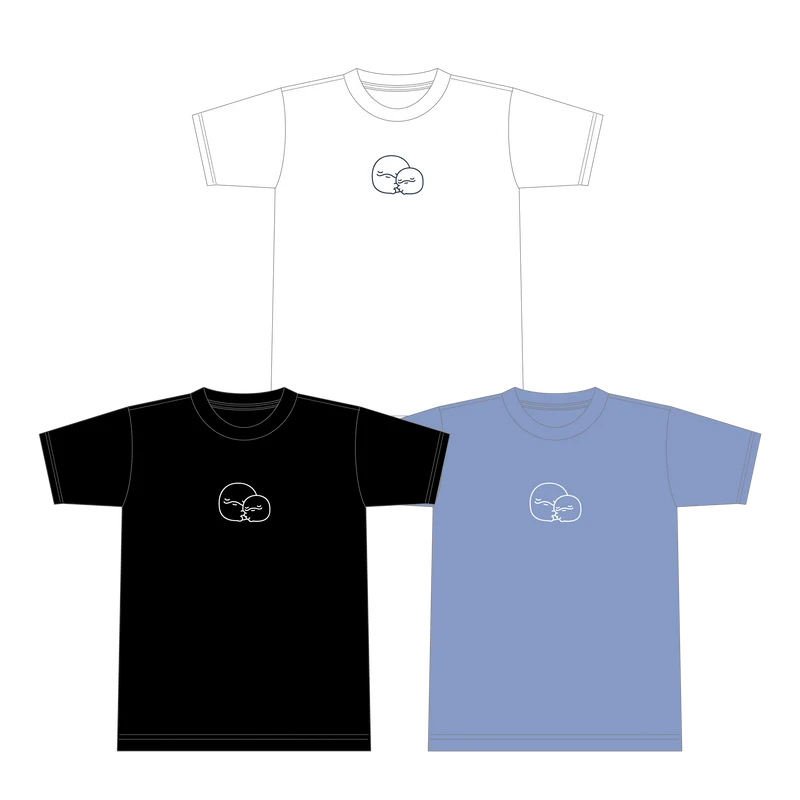 【親子イルカ】ビッグシルエット刺繍Tシャツ【7月中旬発送】