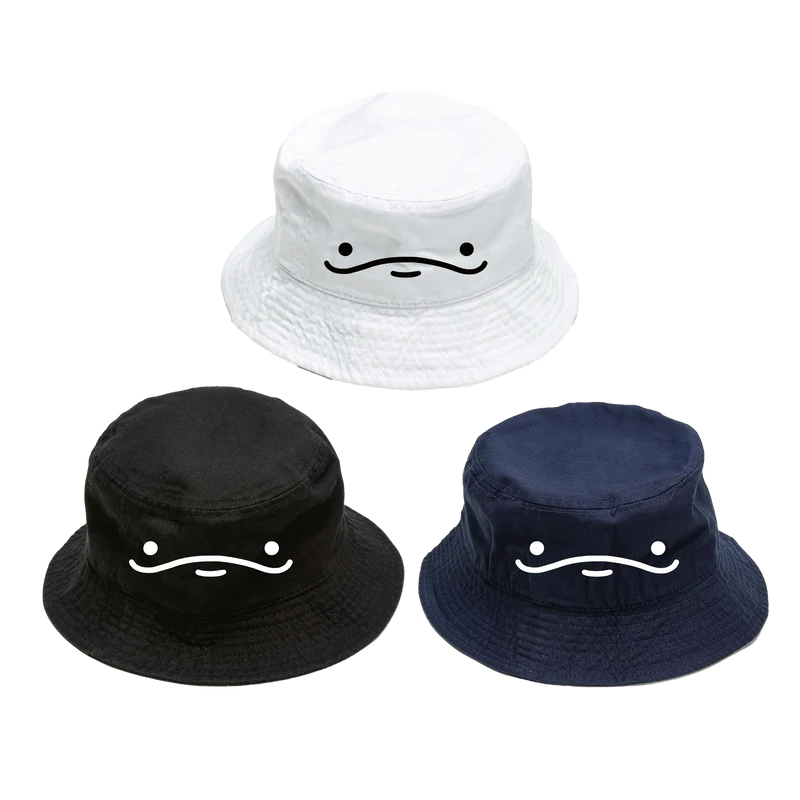 【親子イルカ】刺繍バケットハット【6月中旬発送】