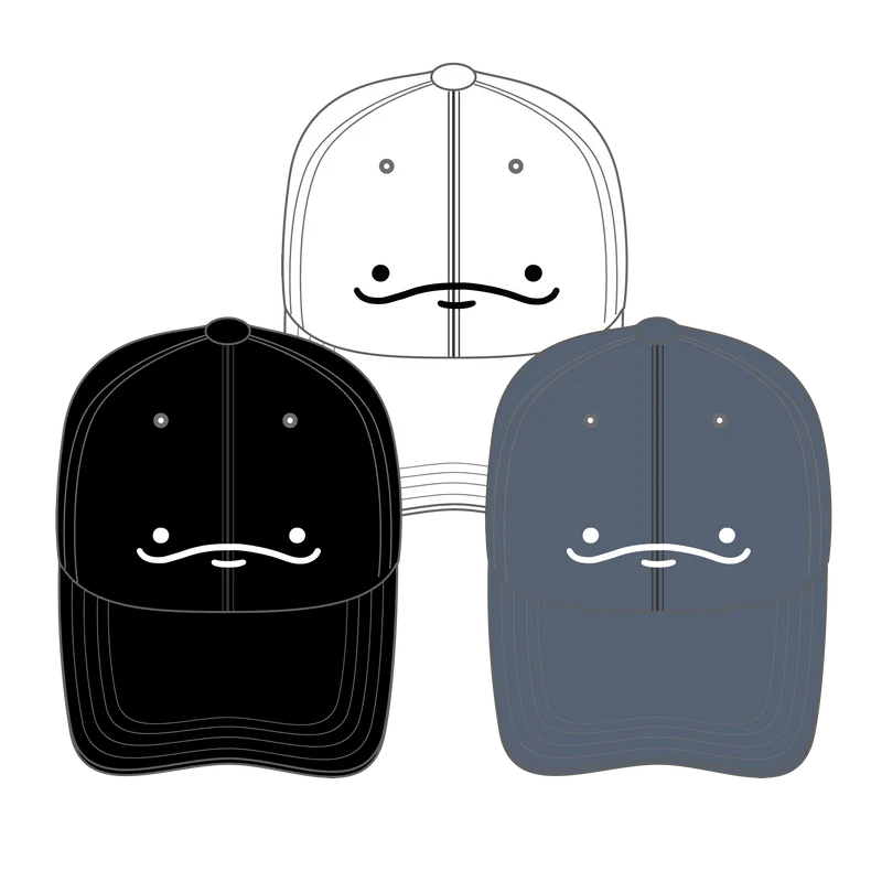 【親子イルカ】刺繍キャップ【6月中旬発送】