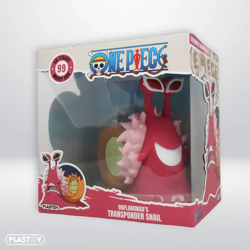 One Piece Salvadanaio Den Den Mushi di Doflamingo