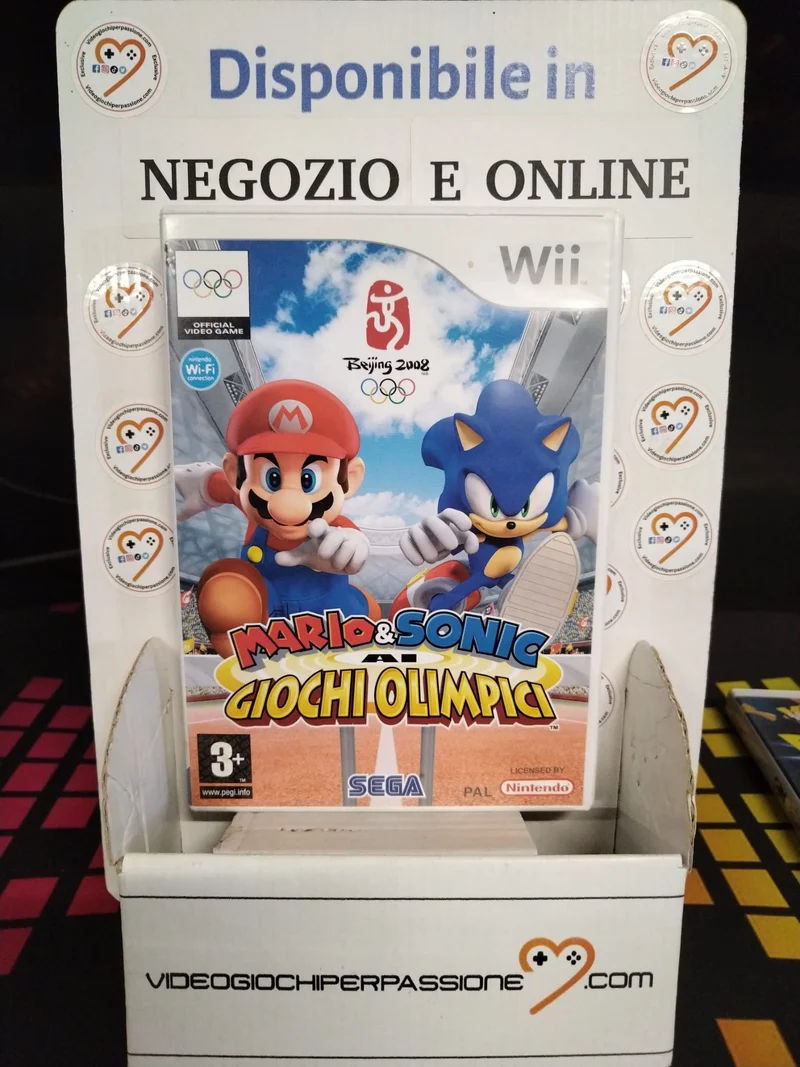 Mario e Sonic Ai Giochi Olimpici Nintendo WII (usato garantito)(ver: italiana)