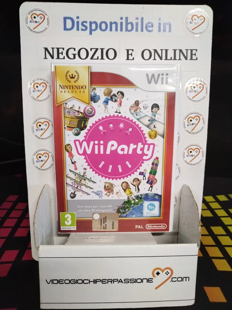 Wii party Nintendo WII (usato garantito)(ver. italiana)