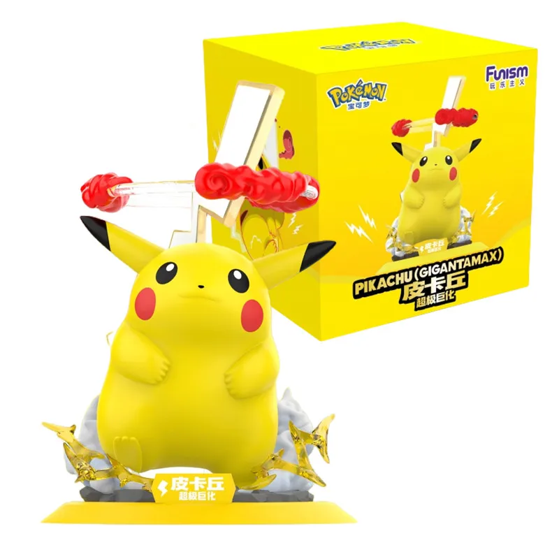 Figura Dynamax Pikachu o Gengar Pokemon