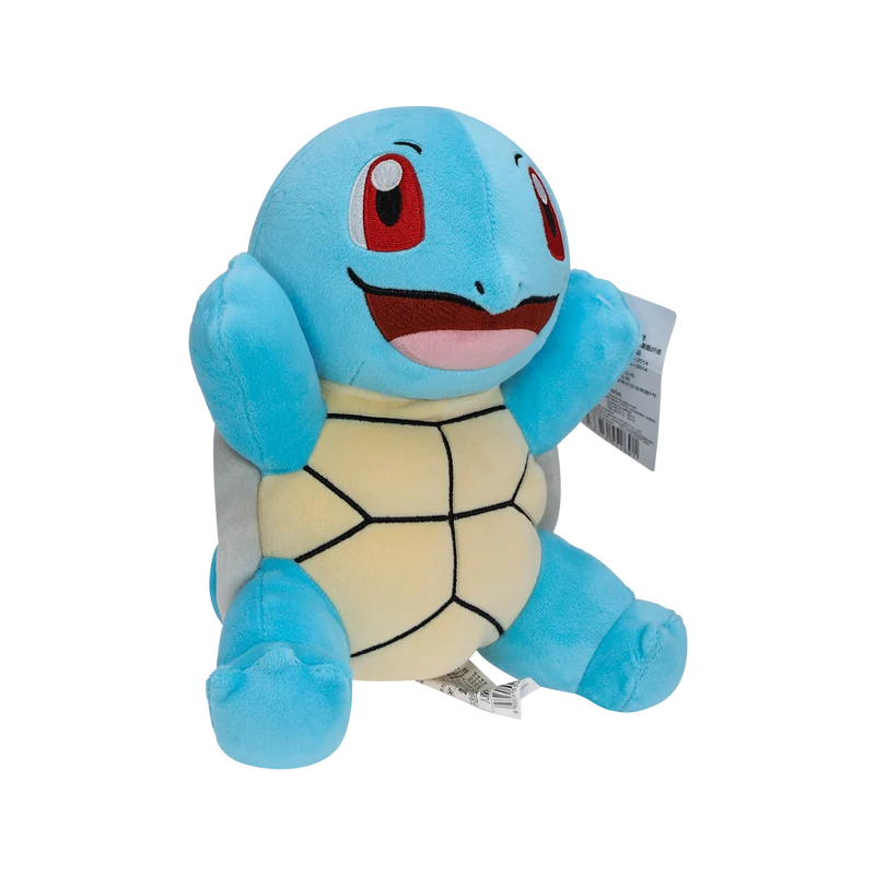 Simpatici Pokemon di peluche (Seeper, Sheinux, Felori, Squirtle, Pescragon, Turtok o Flamiau)