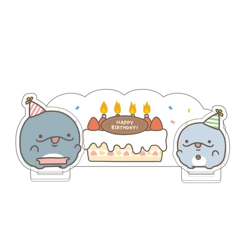 【親子イルカ】アクリルジオラマ【6月中旬発送】