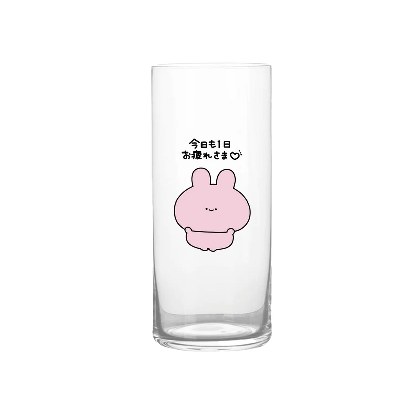 【あさみみちゃん】お疲れさまストレートグラス (360 ml)【6月中旬発送】