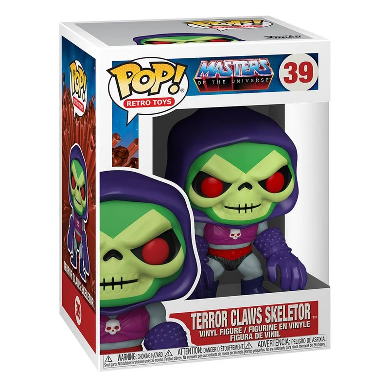 Masters of the Universe POP! Animation Skeletor w/Terror Claws 9 cm