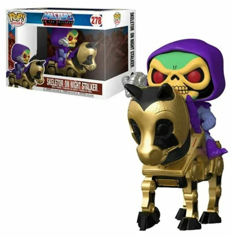 Masters of the Universe POP! Rides Skeletor w/Night Stalker 18 cm