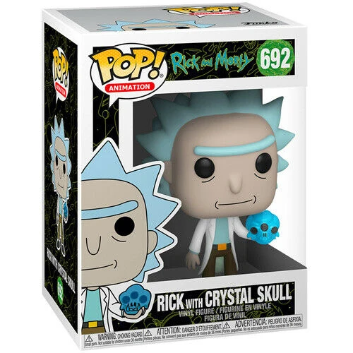 Rick & Morty POP! Animation Rick with Crystals 9 cm PRE-ORDER 9-2021
