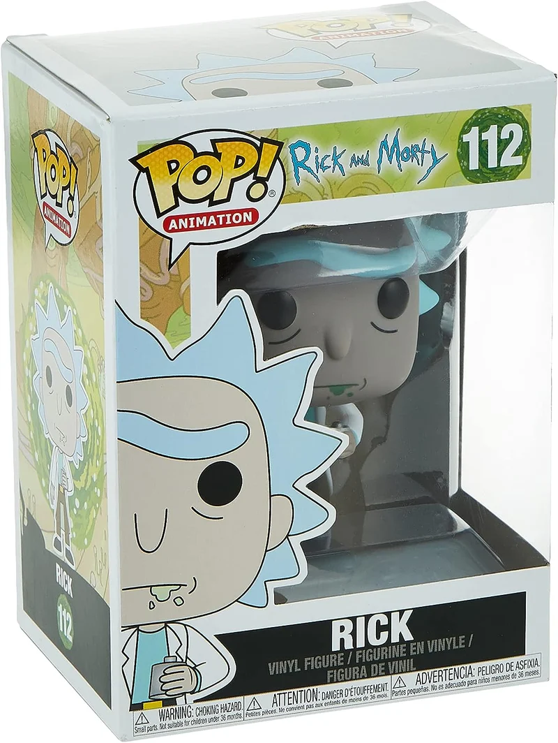 Rick and Morty POP! Animation RICK 9 cm