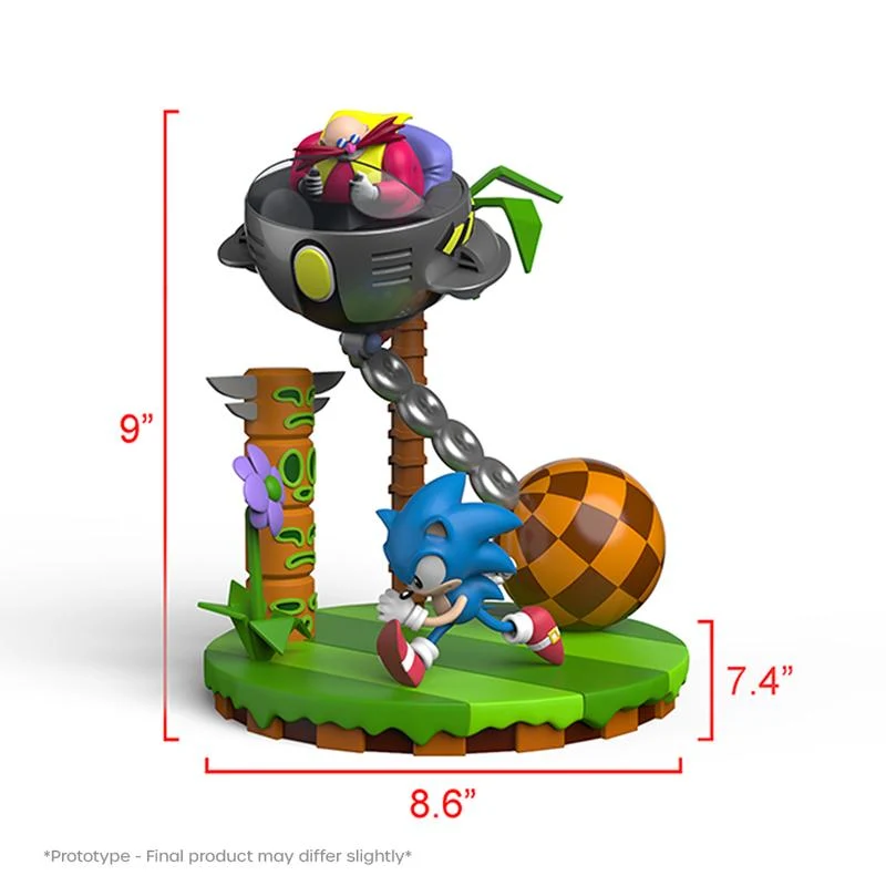 Statua ufficiale del 30 ° anniversario di Sonic The Hedgehog - Edizione Limitata