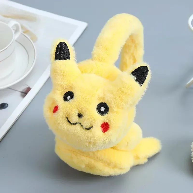 Sciarpa in pile Pikachu o paraorecchie per bambini